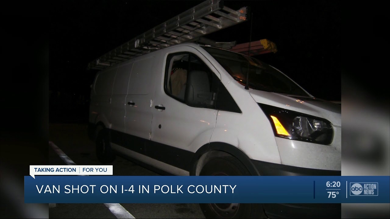 FHP officials look for more info after vehicle was hit by bullet on I-4