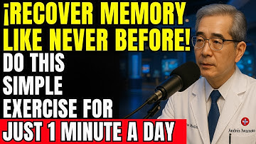 The 1-Minute Exercise Every Senior Needs to Recover Memory | Dr. Japones