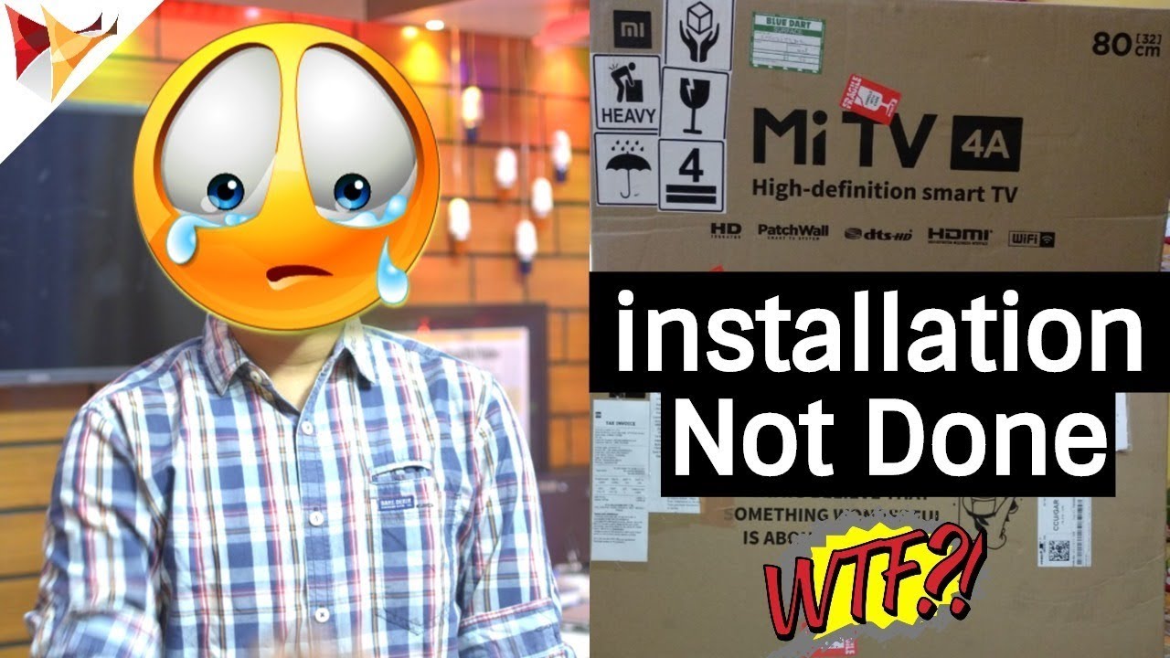 Mi TV 4 Installation | Xiaomi After Sales Service | Data Dock