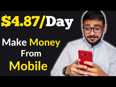 Earn $4 87/day From Your Mobile | 5 Easy Online Jobs For Students | How to Make Money Online 2021
