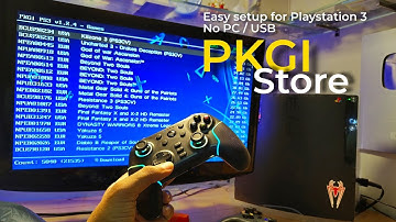 How to install PKGI Store on your HEN/CFW Playstation 3 for Free PKG Games and Apps (No PC / USB)
