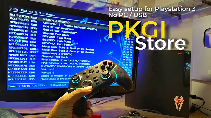 How to install PKGI Store on your HEN/CFW Playstation 3 for Free PKG Games and Apps (No PC / USB)