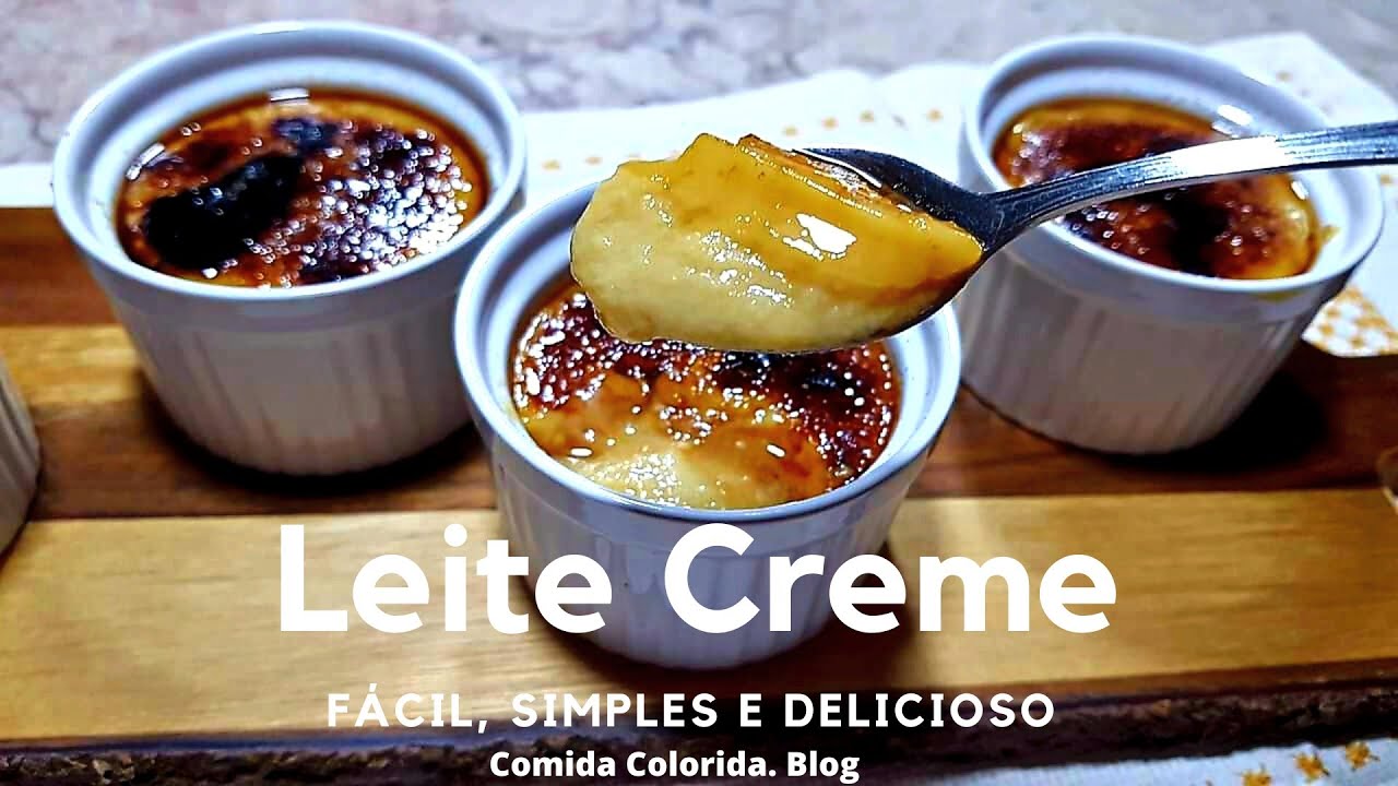 LEITE CREME |Sem GLÚTEN| Sem AÇÚCAR REFINADO | Sem LATICÍNIOS ...