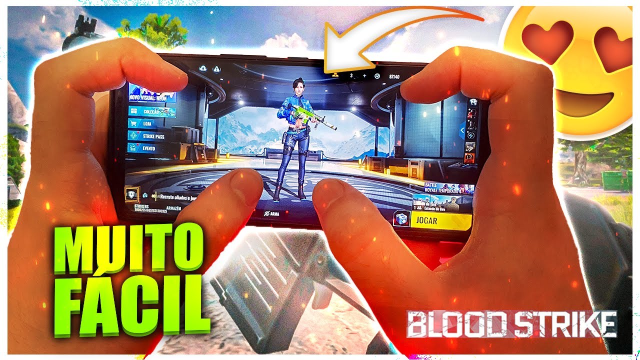 TOP DICAS de CONFIGURAÇÕES e HUD de 4 DEDOS no BLOOD STRIKE! (MELHORE RÁPIDO)