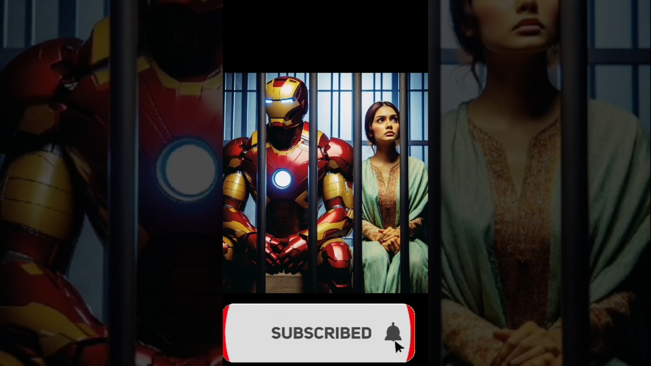 Superhero in jail with her love | Superhero fall in love 