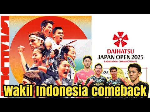 Anthony Ginting dan Gregoria Mariska Comeback~Inilah wakil Japan Open 2025