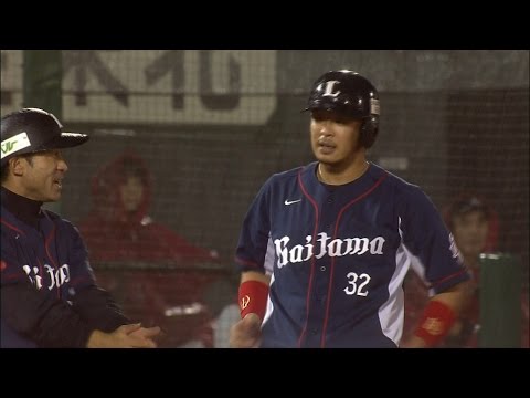 【プロ野球パ】右中間フェンス直撃！浅村が2本目のタイムリー 2015/08/31 E-L