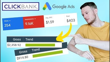 How I Turned $403 Into $2,326 On Clickbank Using Google Ads (PROOF)