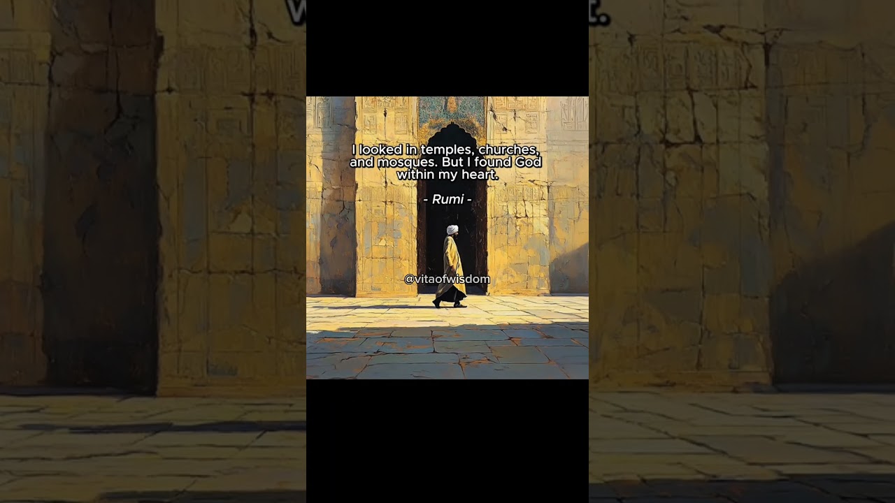 Where Does God Really Live? | Rumi's Answer Will Change You | | Rumi's Hidden Message 