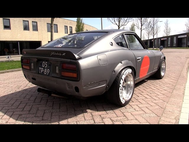 Modified Datsun 260Z - LOUD Revs, Onboard & Accelerations