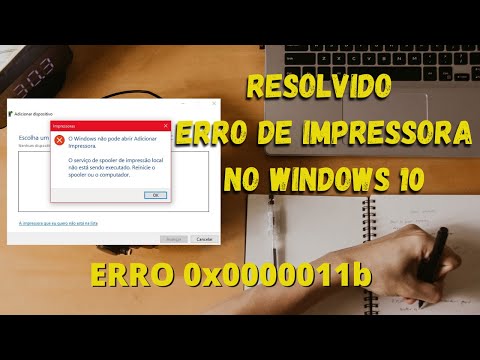 COMO RESOLVER O PROBLEMA NA IMPRESSORA NO WINDOWS 10 - RESOLVIDO