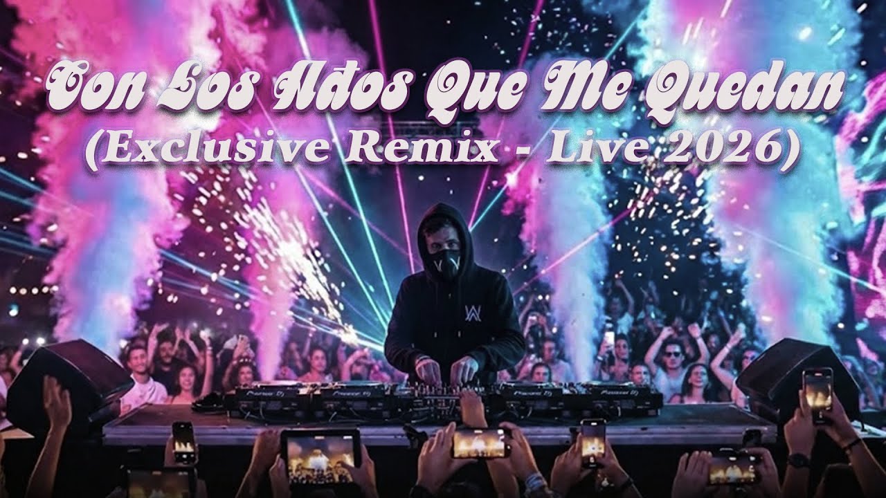 Alan Walker - Con Los Años Que Me Quedan Ft. Nek (Exclusive Remix)(Live 2026)