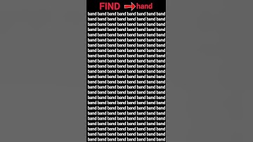 Can You Find The Hidden Word? 🤯 #shorts #viral #brainteaser