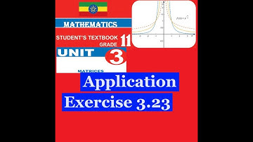 Mathematics Grade 11 Unit 3 Application​@mathT_21