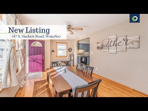 147 S Hackett Road, Waterloo, IA home video tour