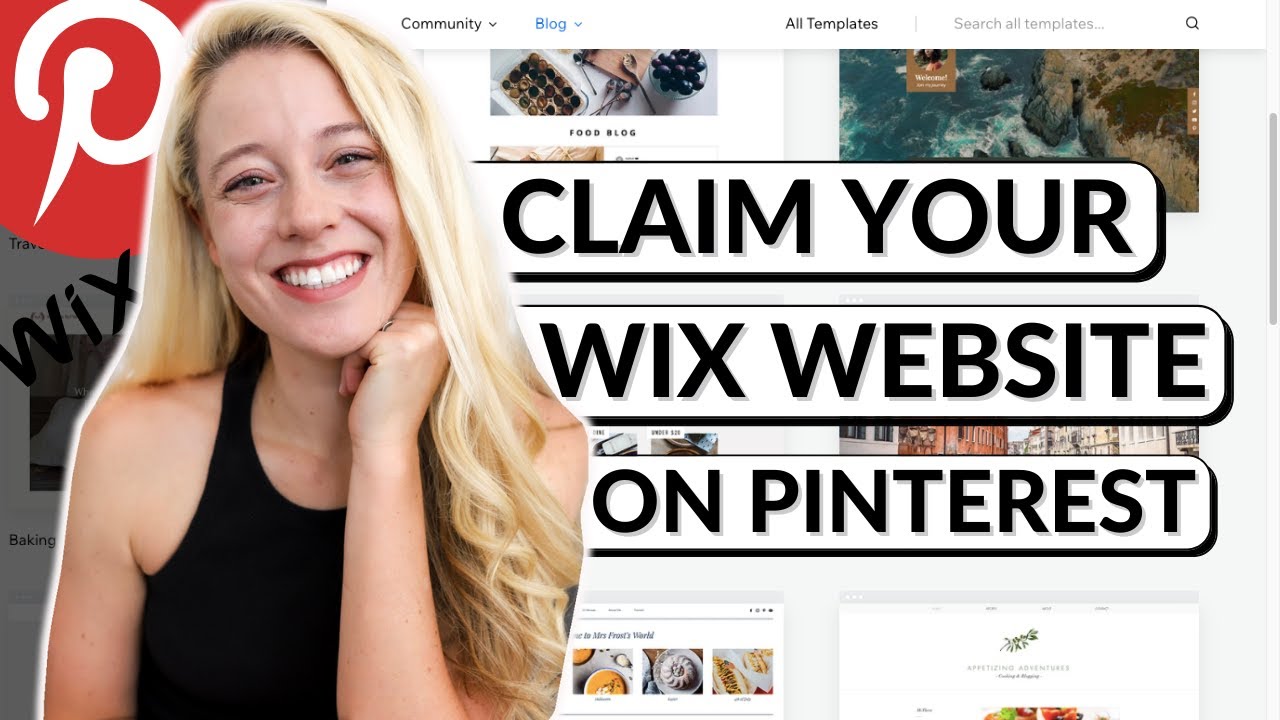 How To Claim Wix Website On Pinterest