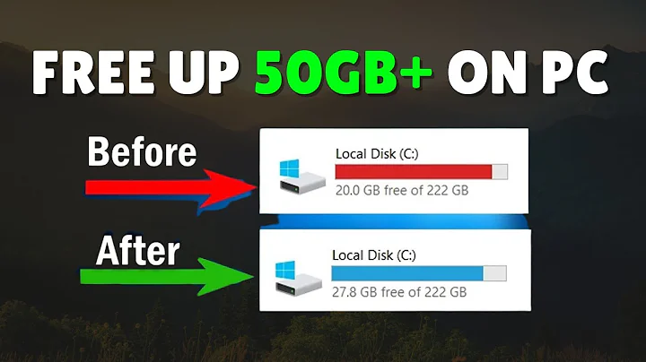 How to FREE Up Disk Space on Windows 10, 8 or 7 More than 50GB+ (Step By Step)