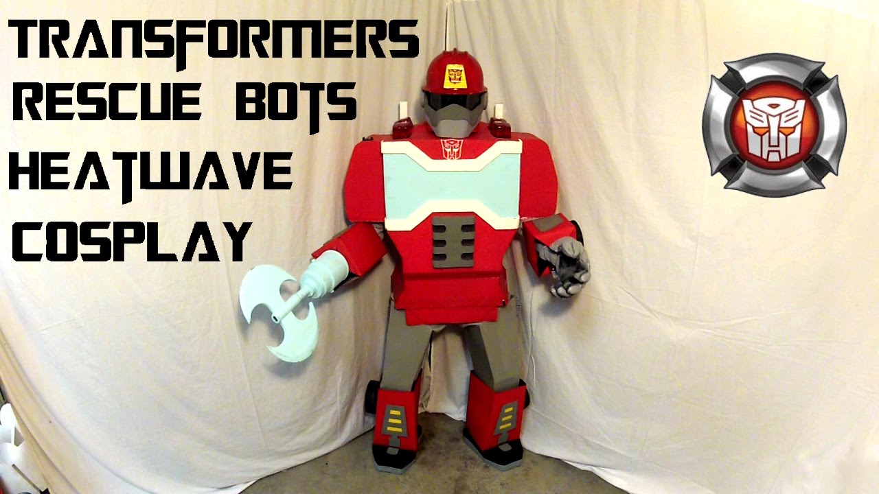 Transformers Heatwave Cosplay Build Overview YouTube