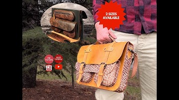 Making a Leather Briefcase, PDF Pattern, by #vikingsleatherdesign