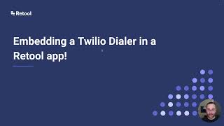 How to embed a Twilio dialer to make outbound calls from a Retool app screenshot 5