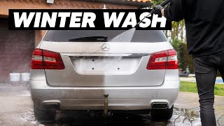 Dirty Mercedes Winter Wash - Interior & Exterior Auto Detailing