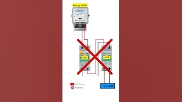 The right way to connect CSQ RCBO & MCB | Energy Meter