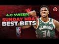 13-2 SWEEP! My 5 Best Sunday NBA Player Props and Bets | Today January 12th | Prizepicks NBA