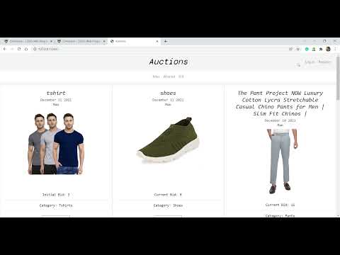 CS50 PROJECT 2 : Commerce - Web Programming with Python and JavaScript