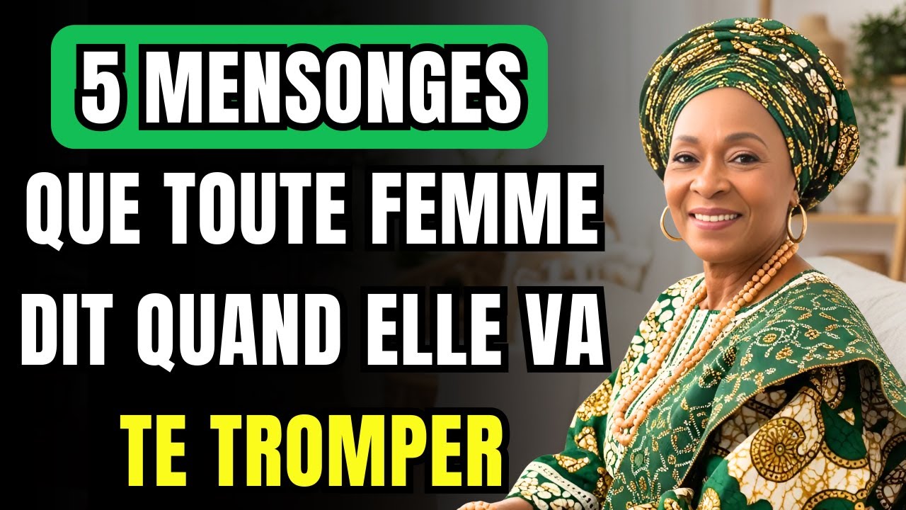 CONSEILS DE VIE: 5 mensonges que TOUTE femme raconte pour te tromper