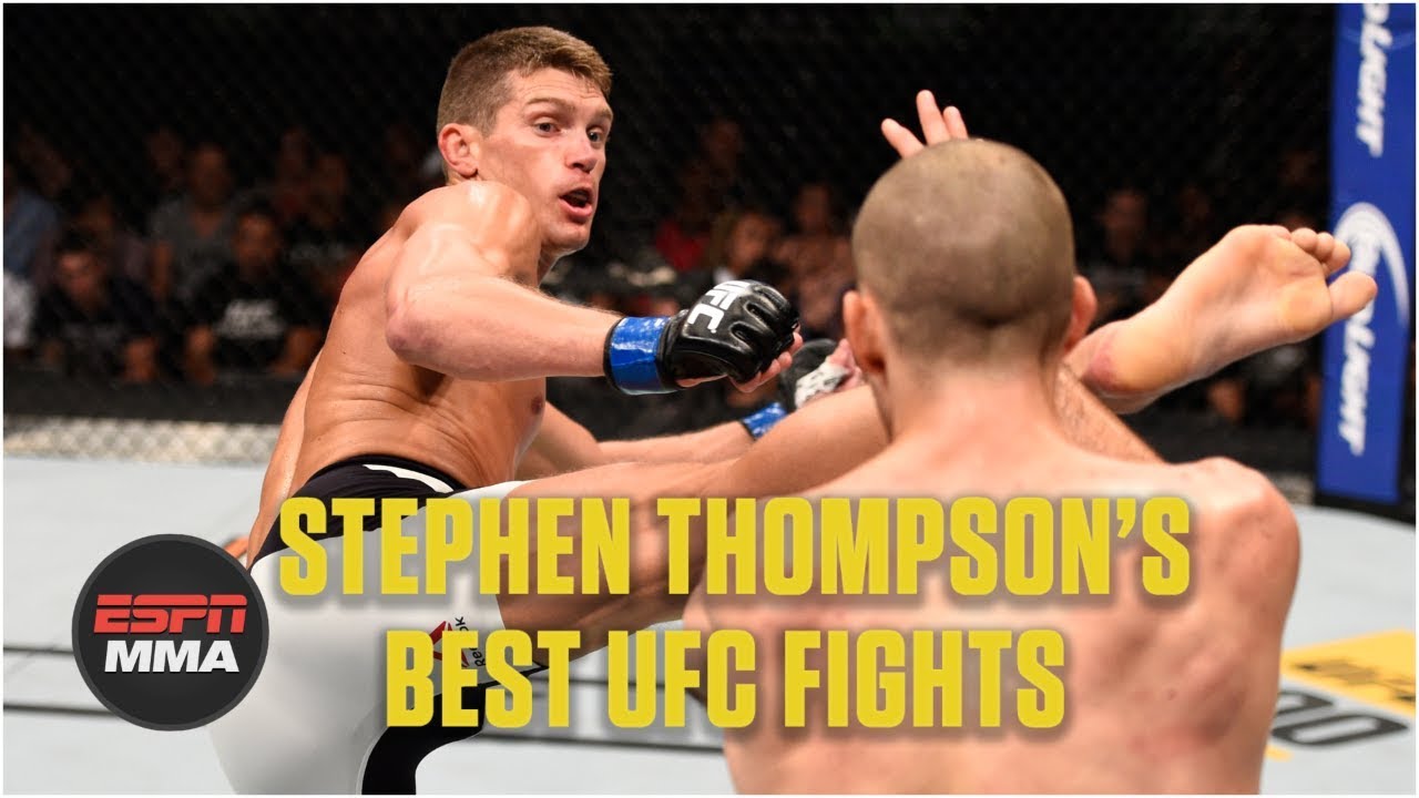 tilgivet Sælger sommerfugl Stephen 'Wonderboy' Thompson's best UFC fights | Highlights | ESPN MMA -  YouTube