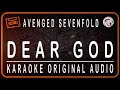 AVENGED SEVENFOLD - DEAR GOD - KARAOKE ORIGINAL SOUND