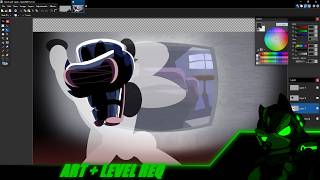 Working on Ultra M's act 5 Left pose #2 + GD Level requests (NO DEMONS)