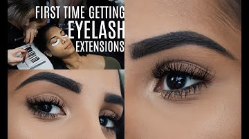 First Time Getting EYELASH EXTENSIONS | All About It Q&A