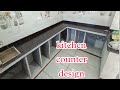 Granite Kitchen Counter and Wall Tiles Design // What does the Design of the kitchen  look like //