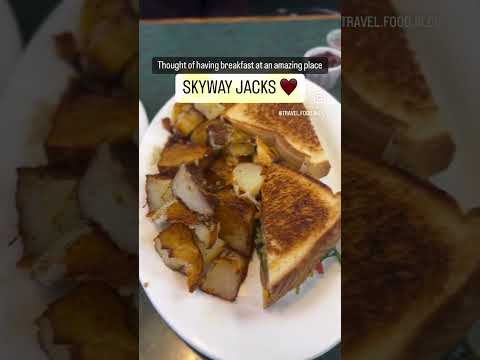 Thought of having breakfast at an amazing place ❤️ SKYWAY JACKS ❣️