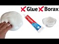 i Made Toothpaste Slime❌No Glue❌No Borax / How to make Toothpaste and Sugar Slime at home #asmr