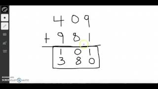The Lattice Method for Addition