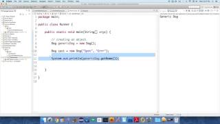 Objects 3 Creating Objects, Calling Methods