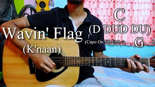 K'NAAN - Wavin' Flag | Easy Guitar Chords Lesson Cover, Strumming Pattern, Progressions...