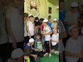 Дети с подарками после конкурса по Корану  Село Первомайское  Сантлада