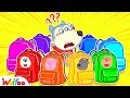 Where is Wolfoo's backpack? - Funny Stories for Kids | Wolfoo Family Kids Cartoon