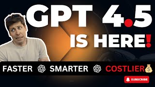 GPT-4.5 Is HERE! | Faster, Smarter… but COSTLIER | (Full Breakdown + Honest Review)