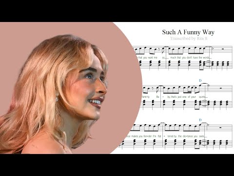 Such A Funny Way (2 pdfs: solo+duet) - Sabrina Carpenter