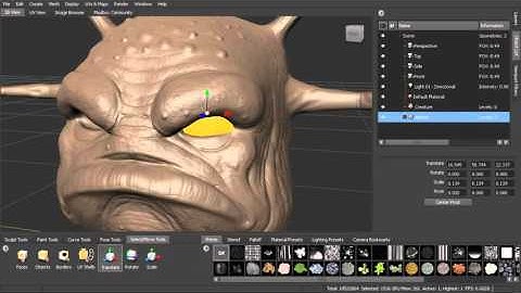 Your First Day in Mudbox Tutorial 6