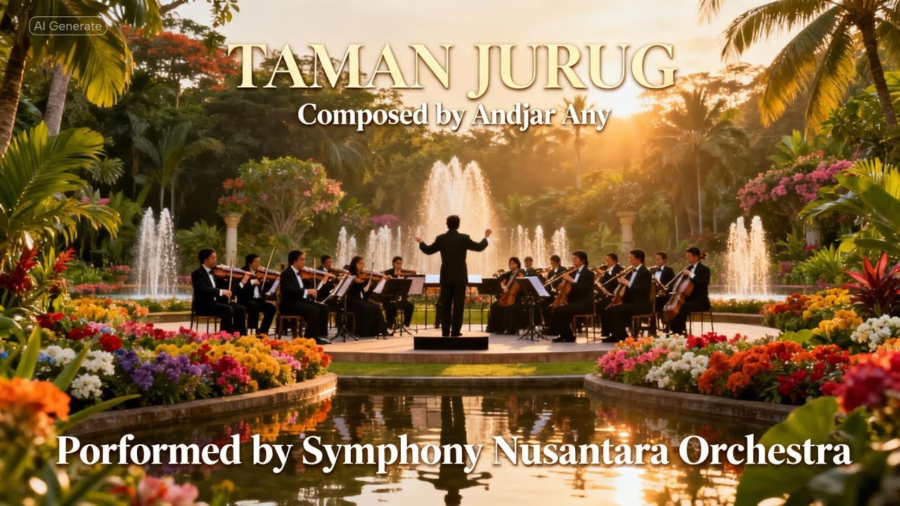 "TAMAN JURUG - ANDJAR ANY | Orchestra Versi Mewah & Indah oleh Symphony Nusantara"
