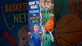 Fishing and Basketball Nets, how do you make them?