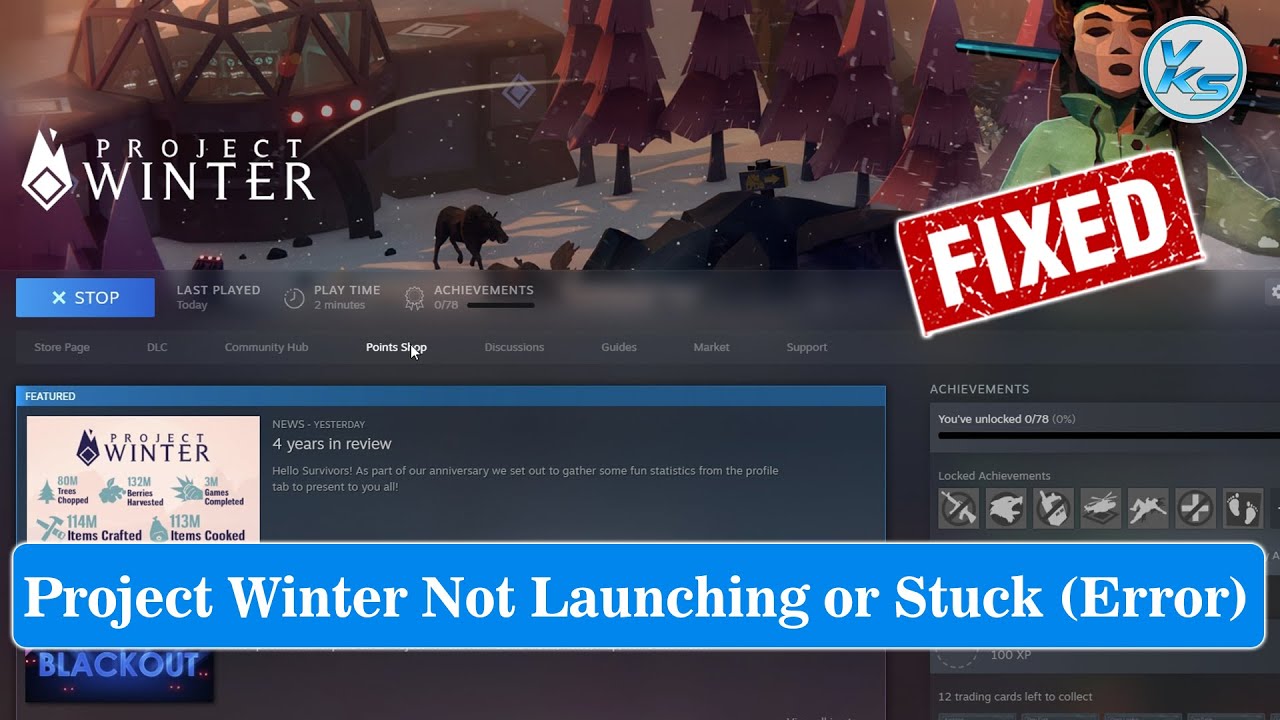 How To Fix Project Winter Launching The Game Failed, Black Screen, Not ...