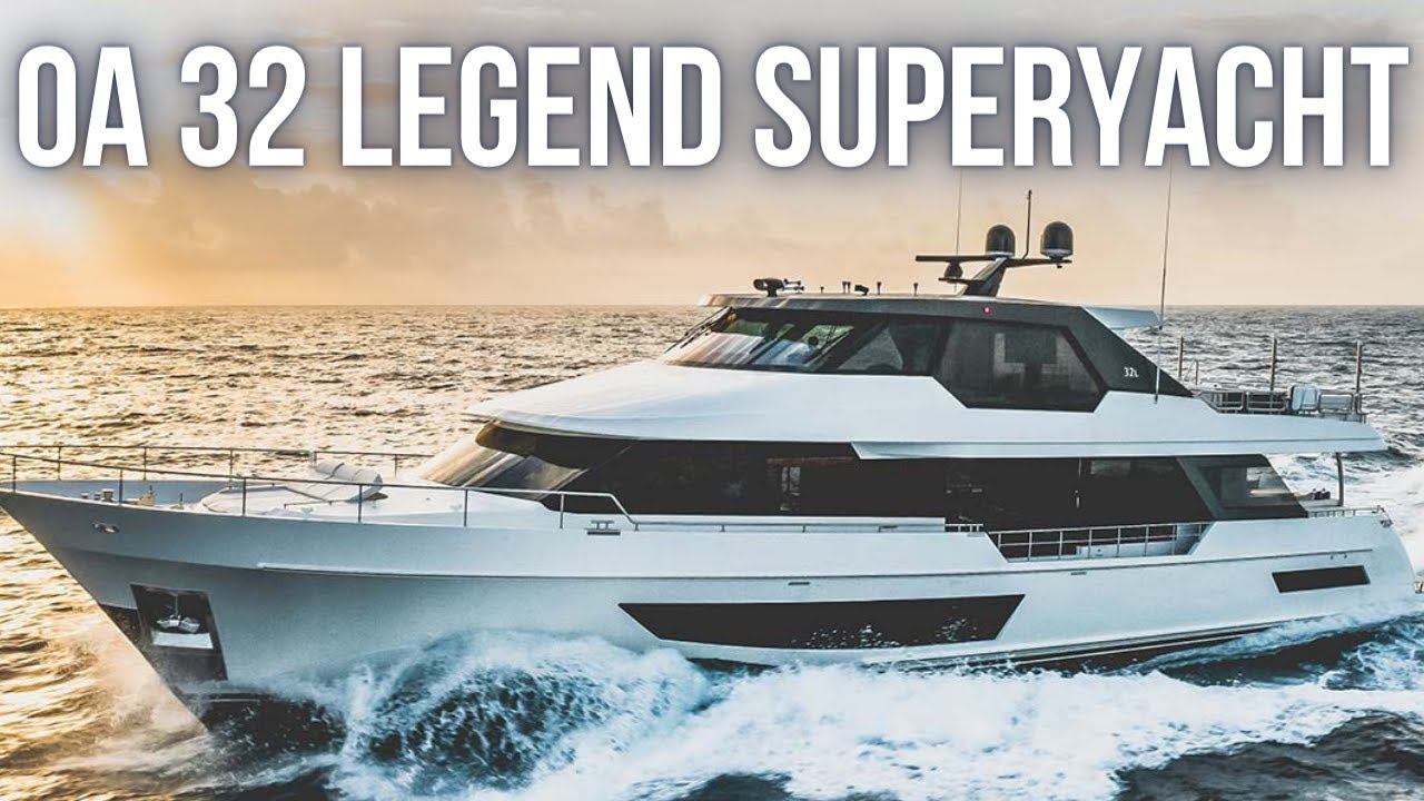 ⁣Ocean Alexander 32 Legend Super Yacht Tour