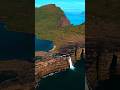 🤔 Is This an Illusion or Reality? — Sørvágsvatn #shorts
