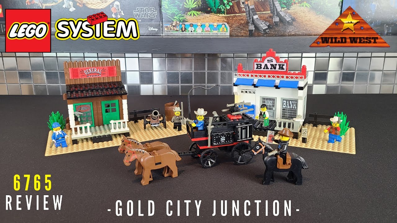 Vintage LEGO Western set 6716 Weapons Wagon : Build and Review